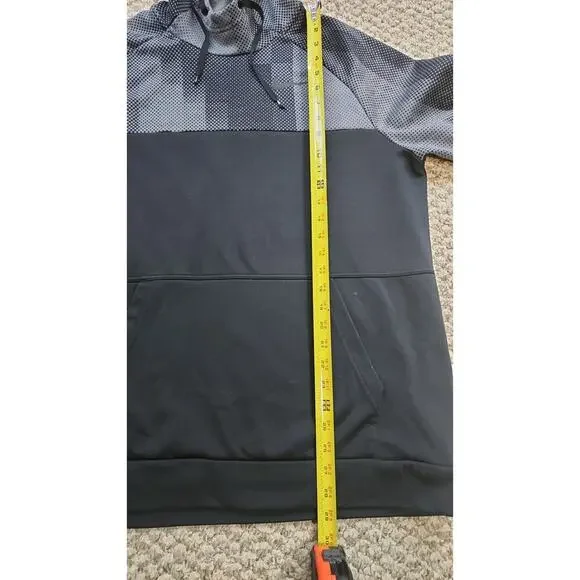 Nike Dri Fit Black Standard Fit Pullover Hoodie Men's Size Large - Picture 8 of 8